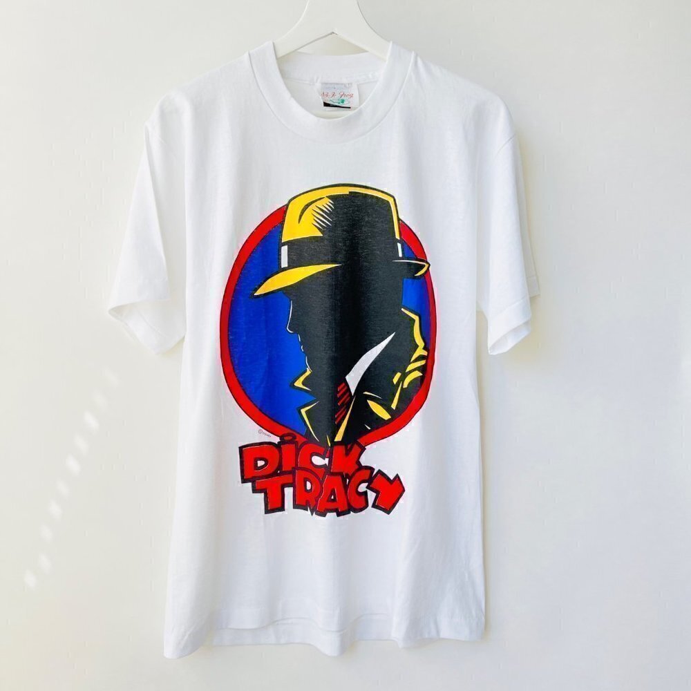 ❤️ Vintage 80s Movie NWT Dick Tracy T-shirt